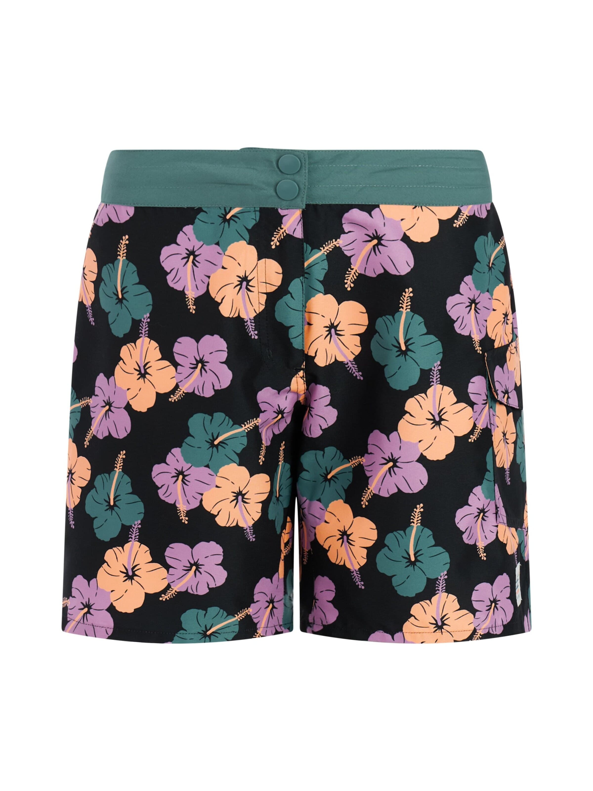 PROTEST Boardshorts 'PRTJesse' in Zwart: voorkant