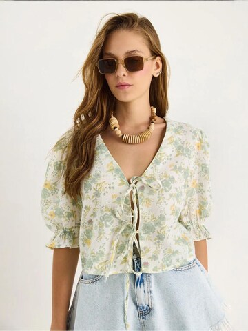 Chemisier Bianco Lucci en blanc