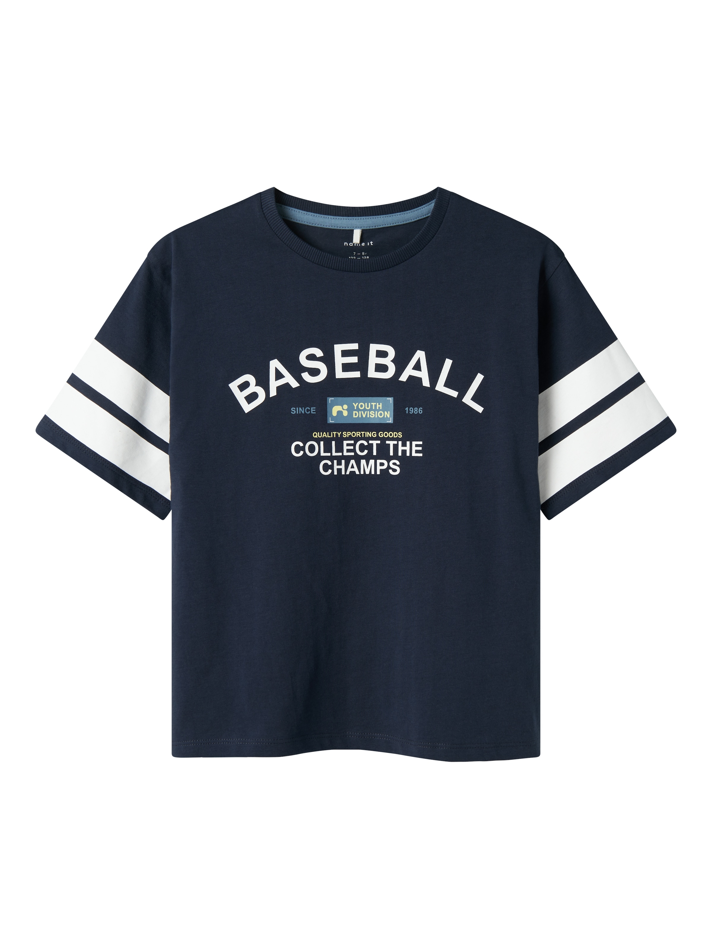 mėlyna NAME IT Marškinėliai 'NKMDONIO': priekis