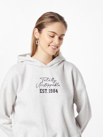Sweat-shirt Tally Weijl en gris