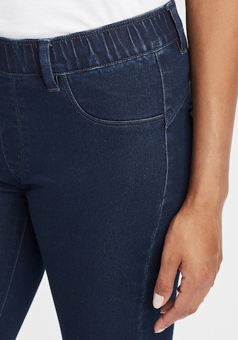 Oxmo Skinny Jeans Hose 'Gesine' in Blau