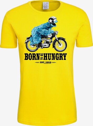 LOGOSHIRT Shirt in Yellow: front