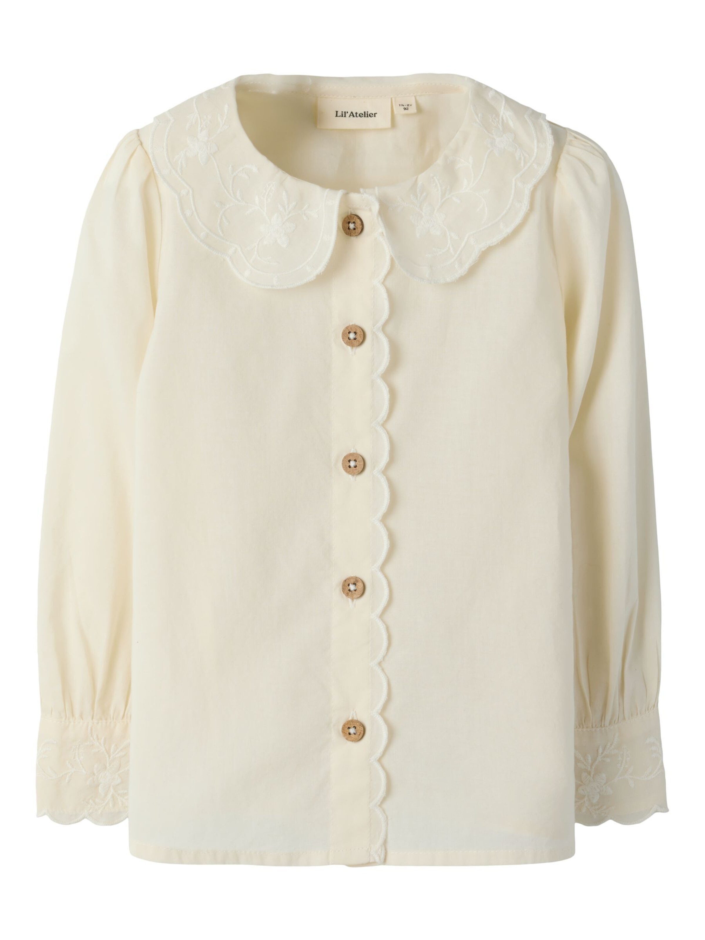 Lil'Atelier Bluse in 92 in creme, Produktansicht