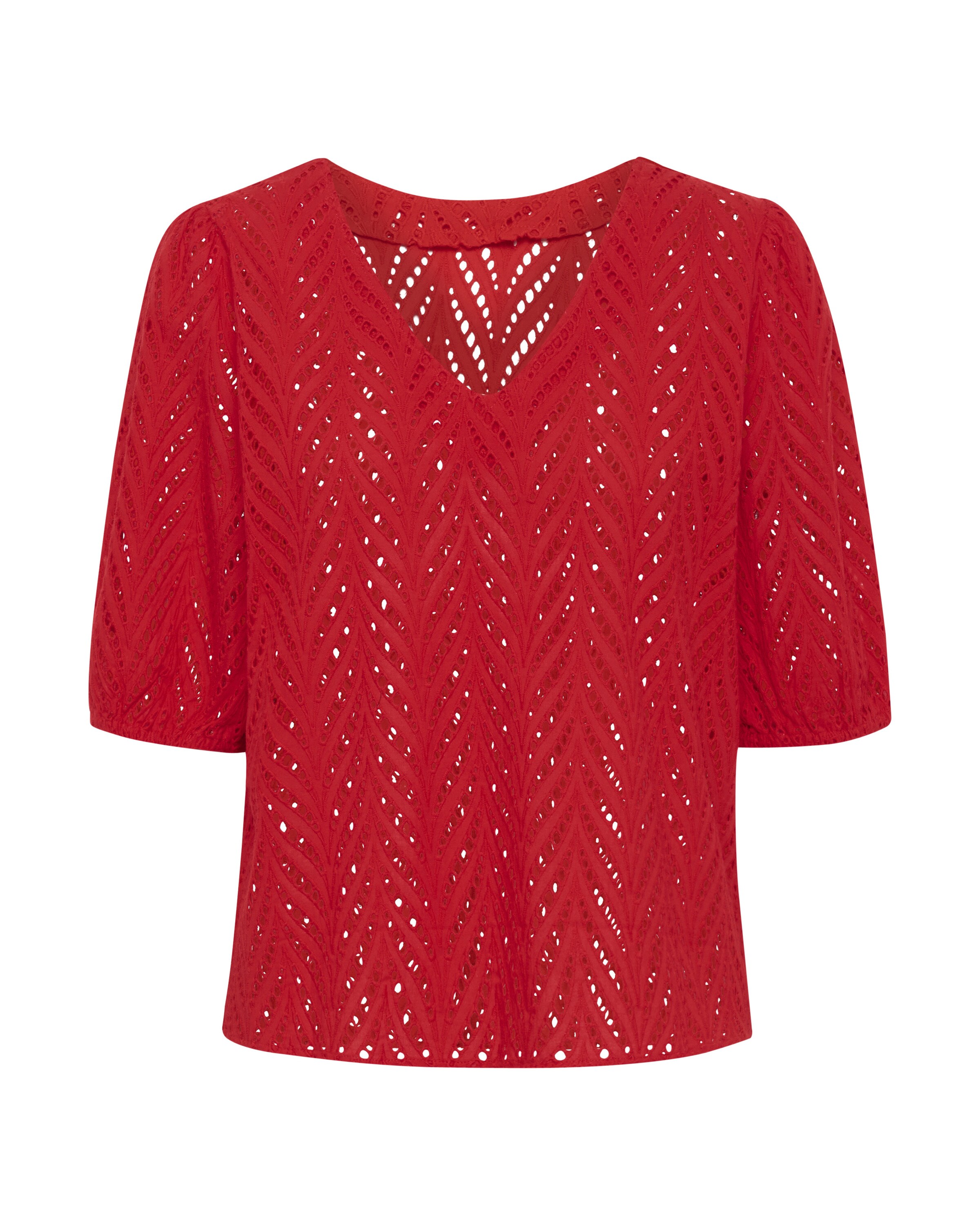 Kaffe Bluse 'Masha' in Rot: Vorderseite