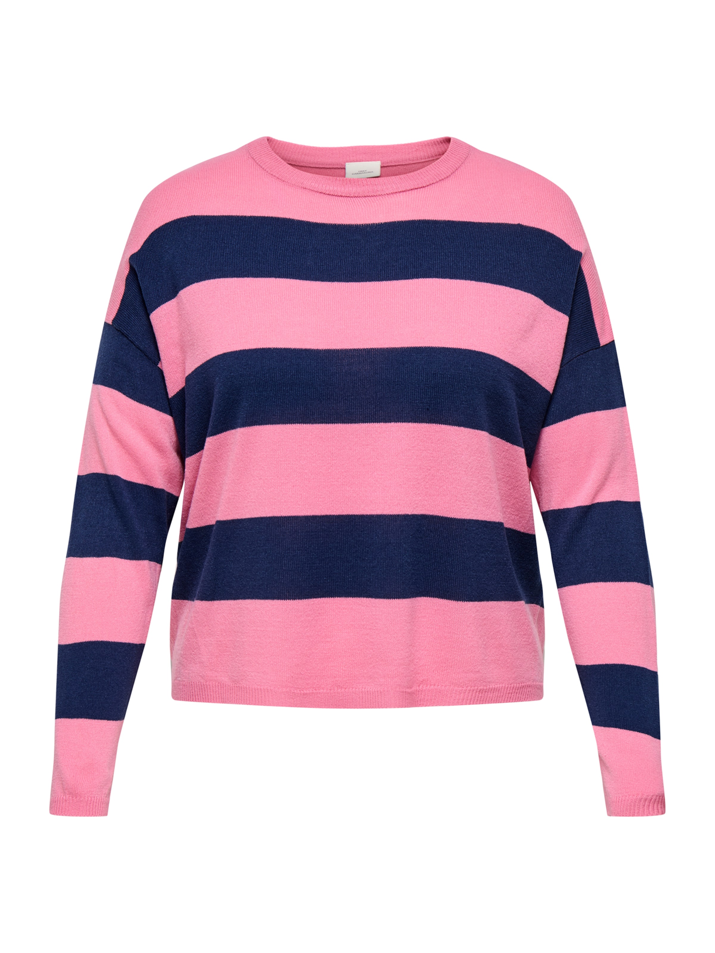 rozā ONLY Carmakoma Džemperis 'CARDERRY': no priekšpuses