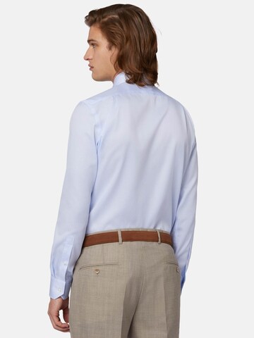 Coupe regular Chemise Boggi Milano en bleu