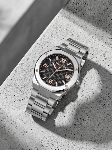CERRUTI 1881 Analog watch 'Date watch Lecco' in Silver