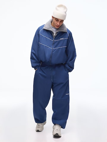 Bershka Loosefit Bukser i blå