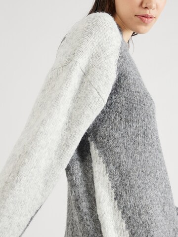 Robes en maille TOPSHOP en gris