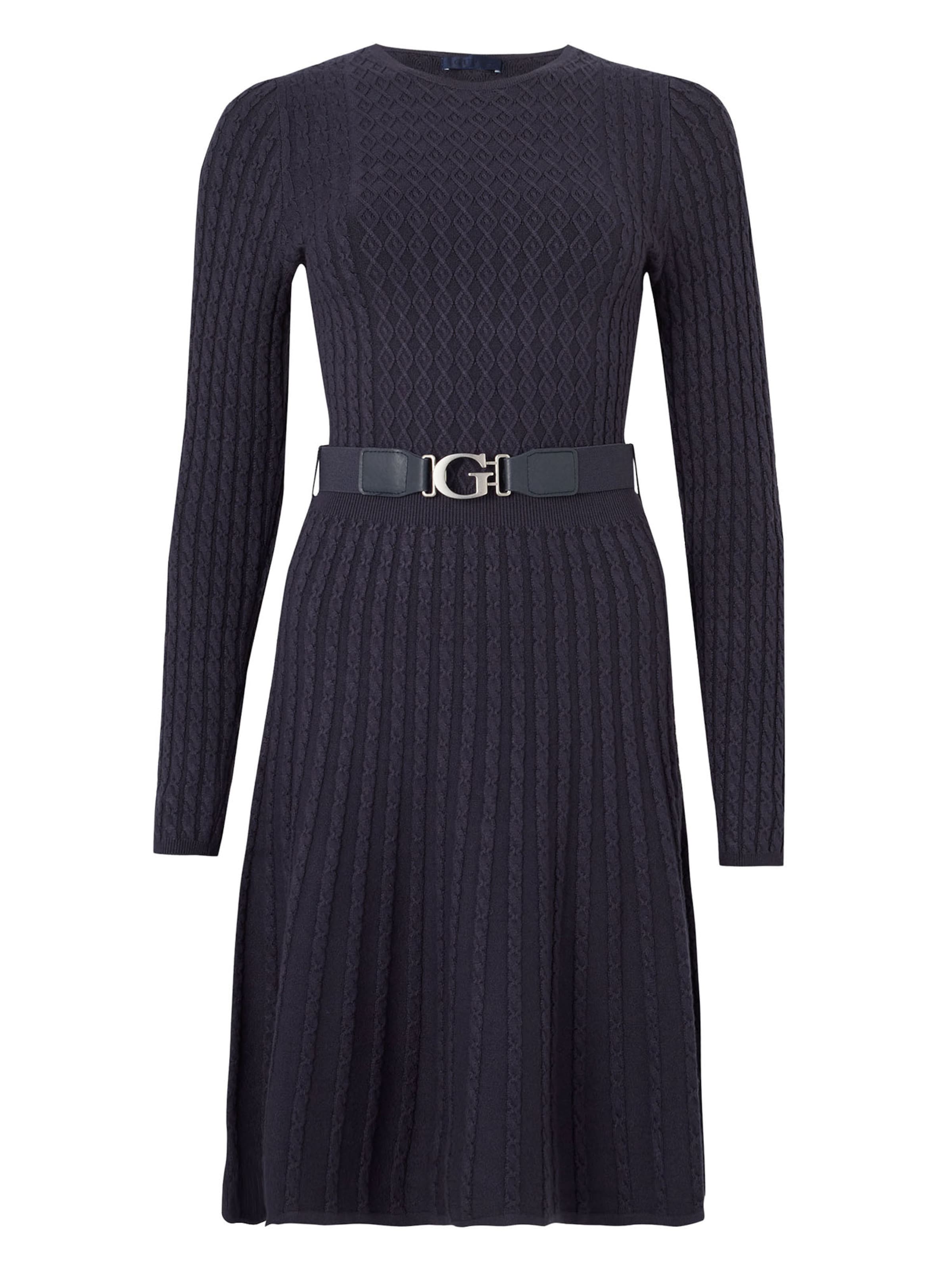 GUESS Трикотажное платье 'HANA' в Синий: спереди