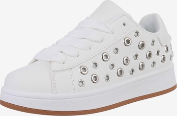 Ital-Design Sneakers in White: front