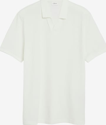 s.Oliver Poloshirt in Beige: Vorderseite