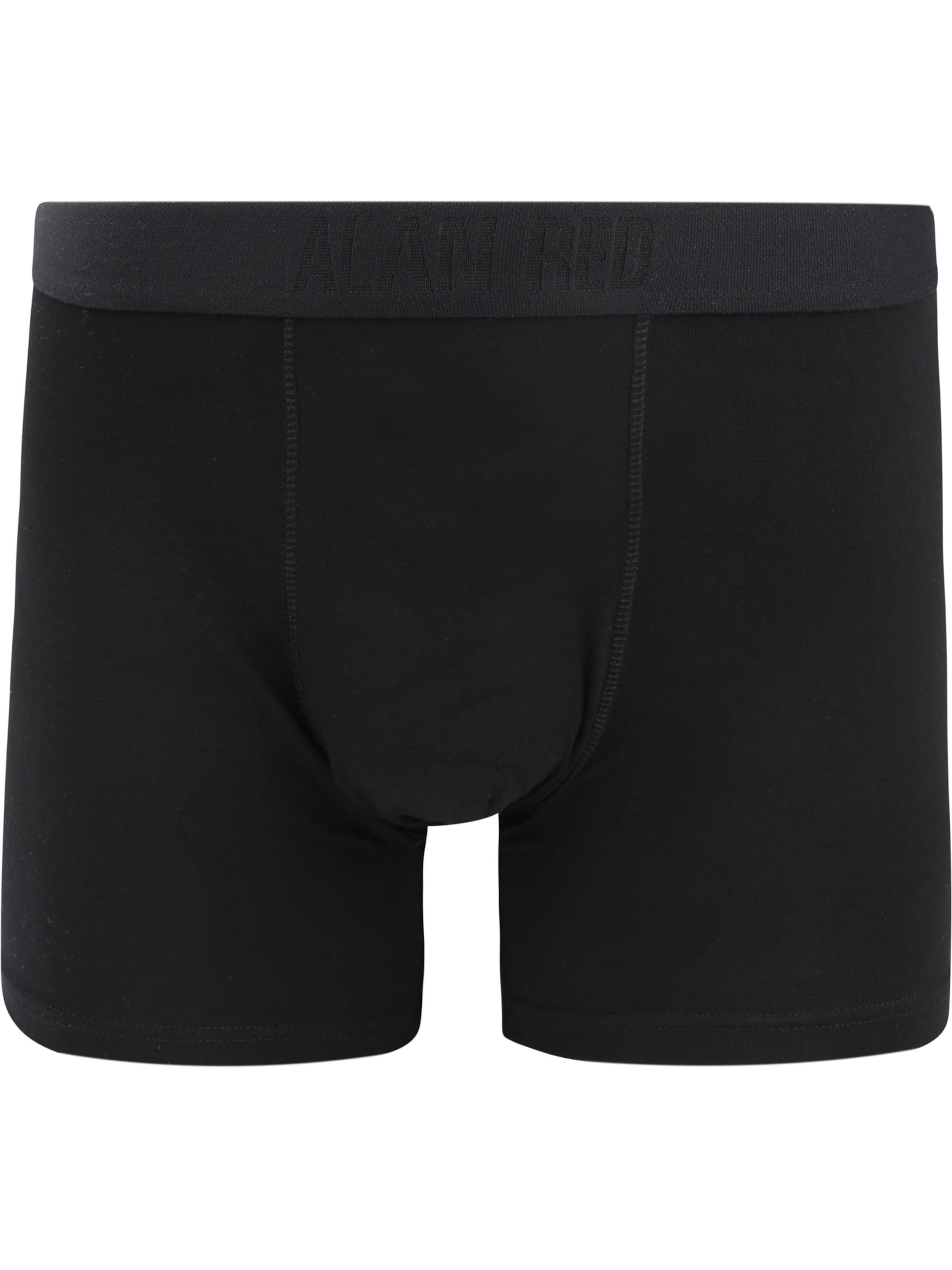 alan red Boxer shorts in Black