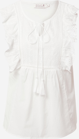 Molly BRACKEN Chemisier en blanc cassé, Vue avec produit