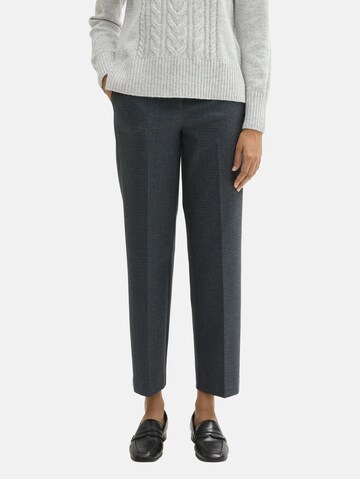 TOM TAILOR Regular Pantalon 'Mia' in Grijs: voorkant