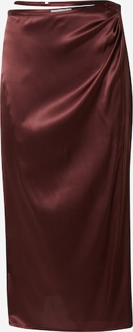 LeGer Premium Skirt 'Adlin' in Brown: front