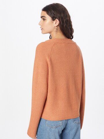 TOM TAILOR DENIM Knit Cardigan in Orange