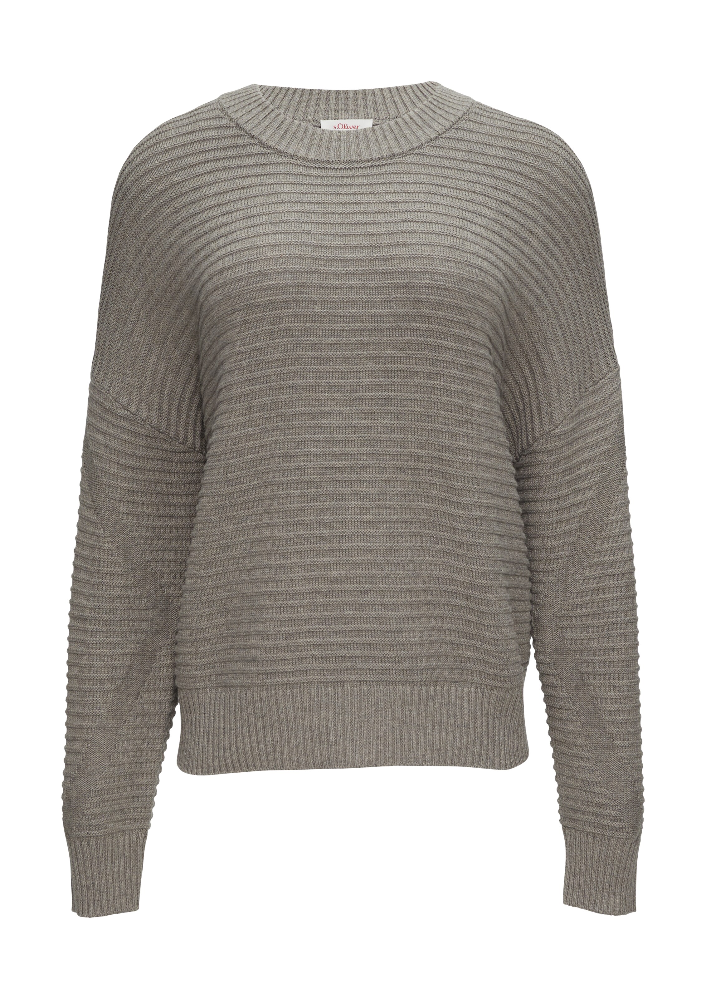 s.Oliver Pullover in Grün: Vorderseite