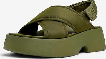 CAMPER Sandals 'Tasha ' in Green: front