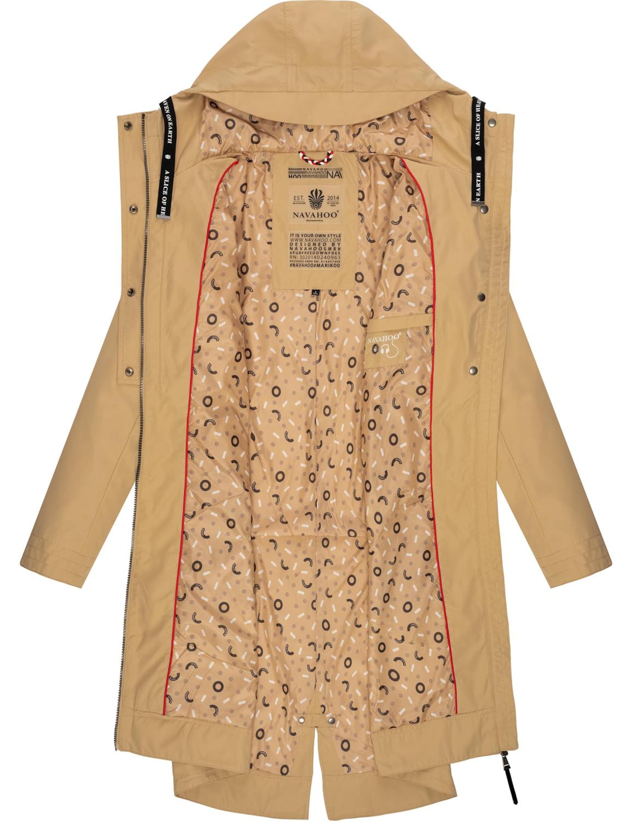 Parka mi-saison 'Josinaa' NAVAHOO en beige