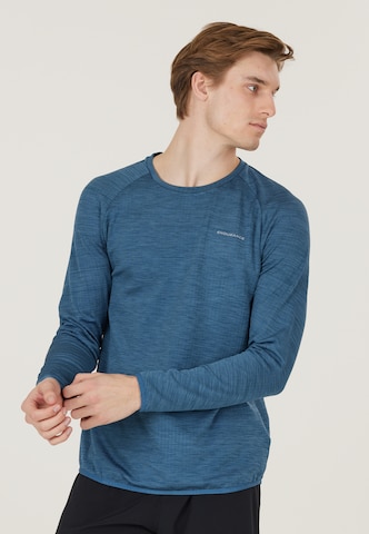 ENDURANCE Functioneel shirt 'Avan' in Blauw: voorkant