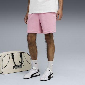 PUMA Regular Shorts 'ESS Relaxed 7' in Pink: Vorderseite