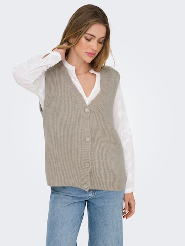 ONLY Gebreide bodywarmer 'ONLJane' in Grijs