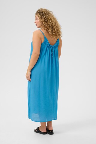 KAFFE CURVE Jurk 'Baya' in Blauw