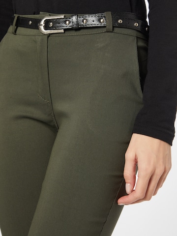 Skinny Pantalon 'Mandy' Hailys en vert