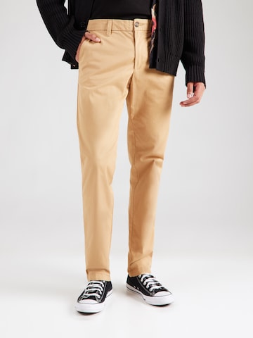 TIMBERLAND Slimfit Chino in Bruin: voorkant