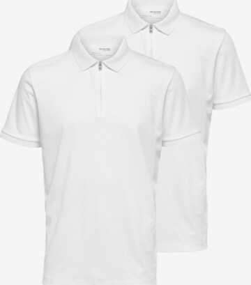 SELECTED Shirt 'Fave' in White: front