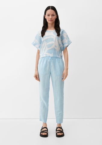 Effilé Pantalon s.Oliver en bleu