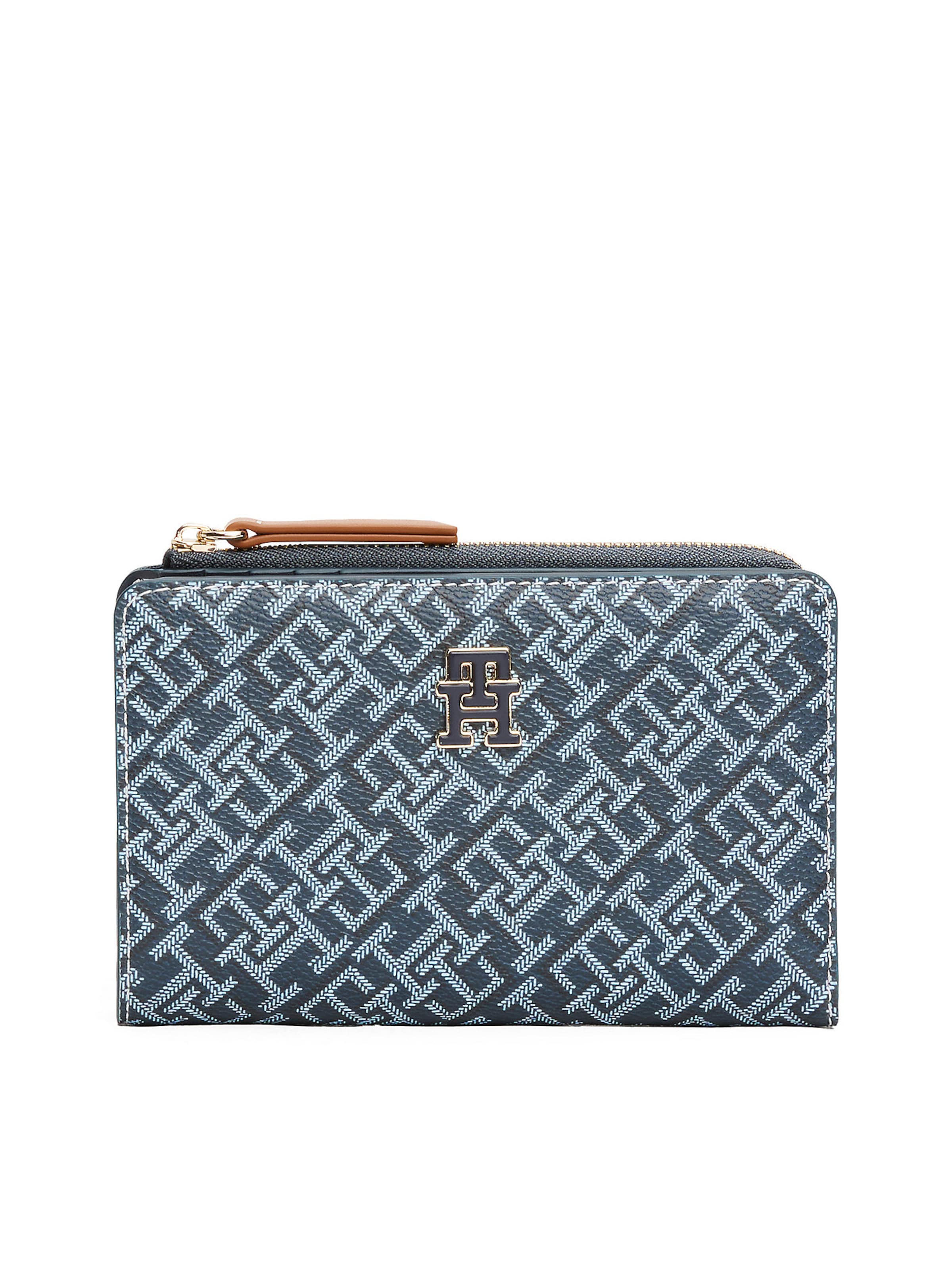 TOMMY HILFIGER Wallet in Blue: front