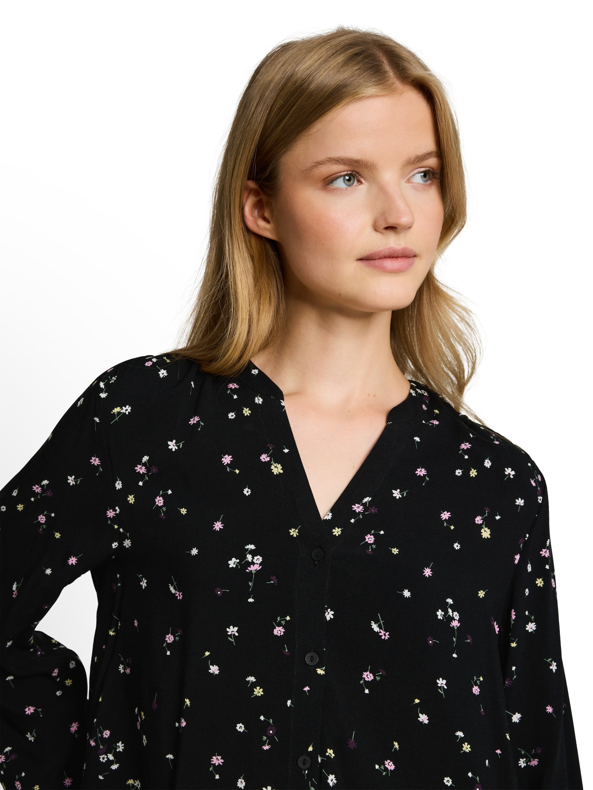 TOM TAILOR DENIM Blouse in Black