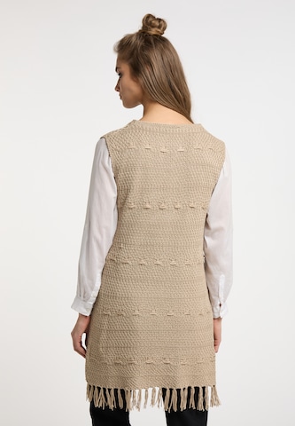 usha FESTIVAL - Vestido de punto en beige