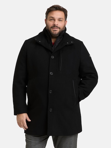 TOM TAILOR Men + Winterjas in Zwart: voorkant