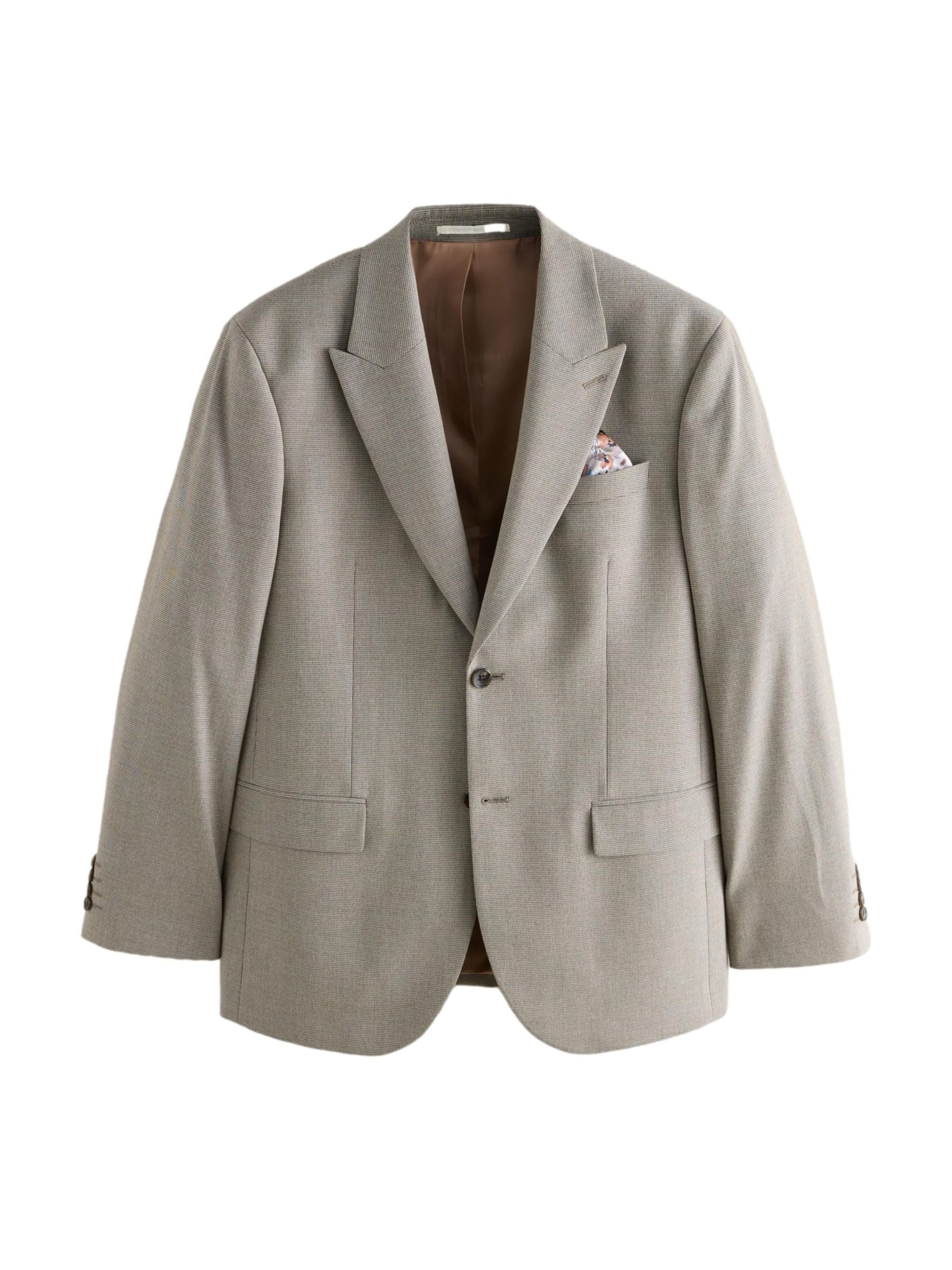 Next Suit Jacket 'Motionflex' in Beige: front