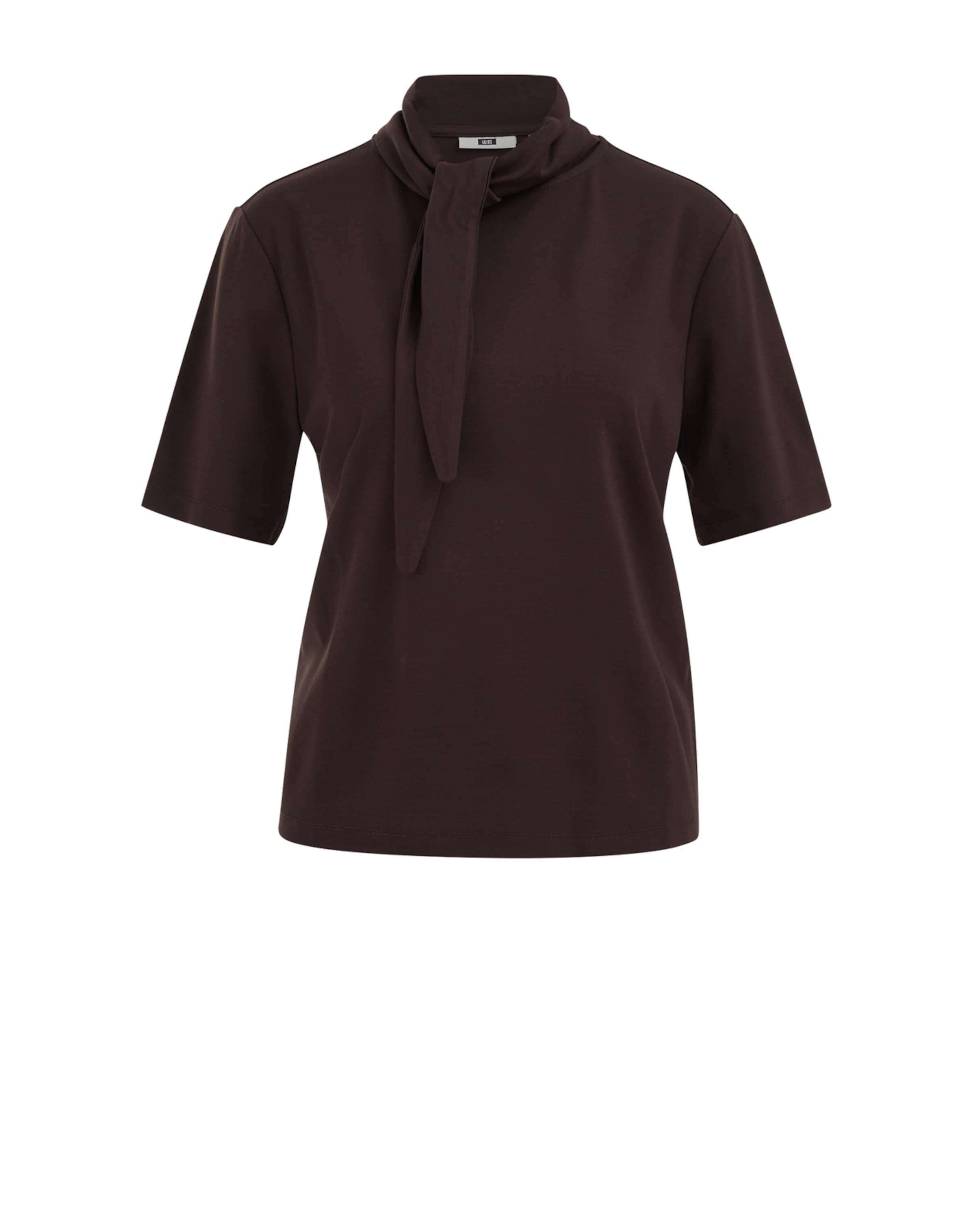 WE Fashion T-shirt i brun: framsida
