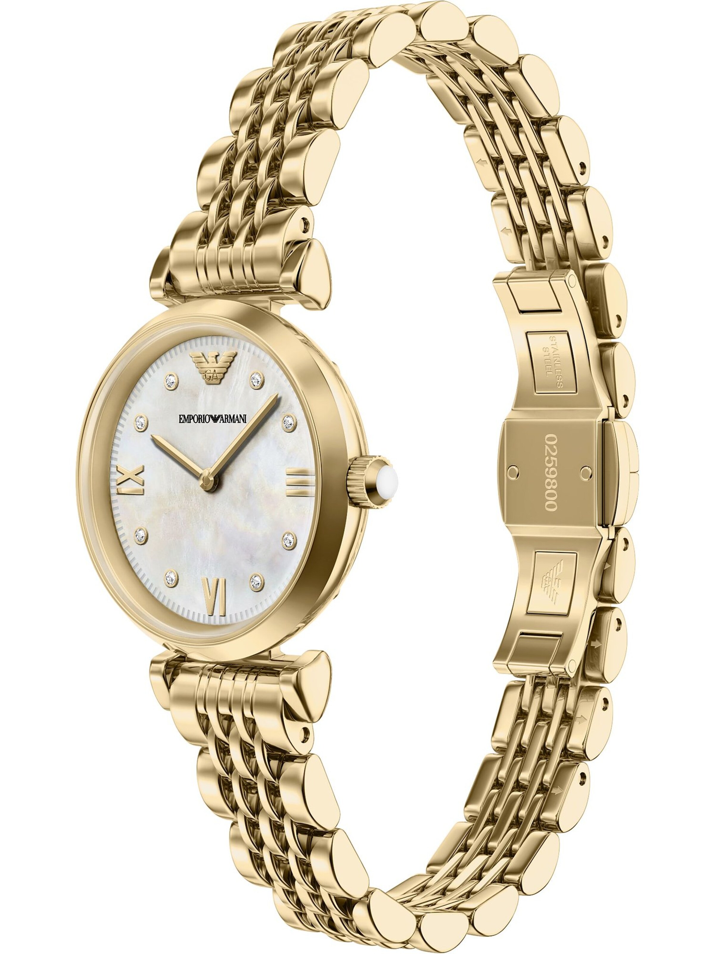 Emporio Armani Analog watch in Gold