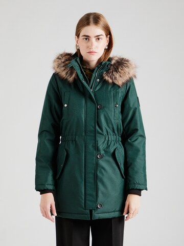 ONLY - Parca de invierno 'ONLIRIS' en verde: frente