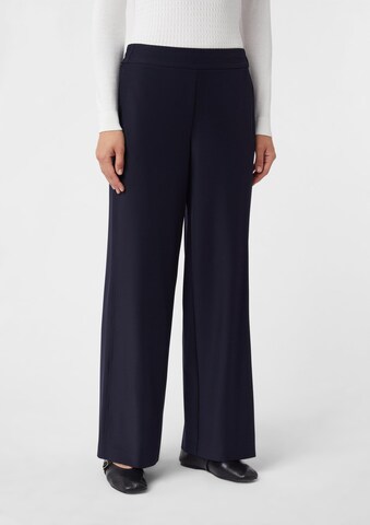 Loosefit Pantalon COMMA en bleu : devant