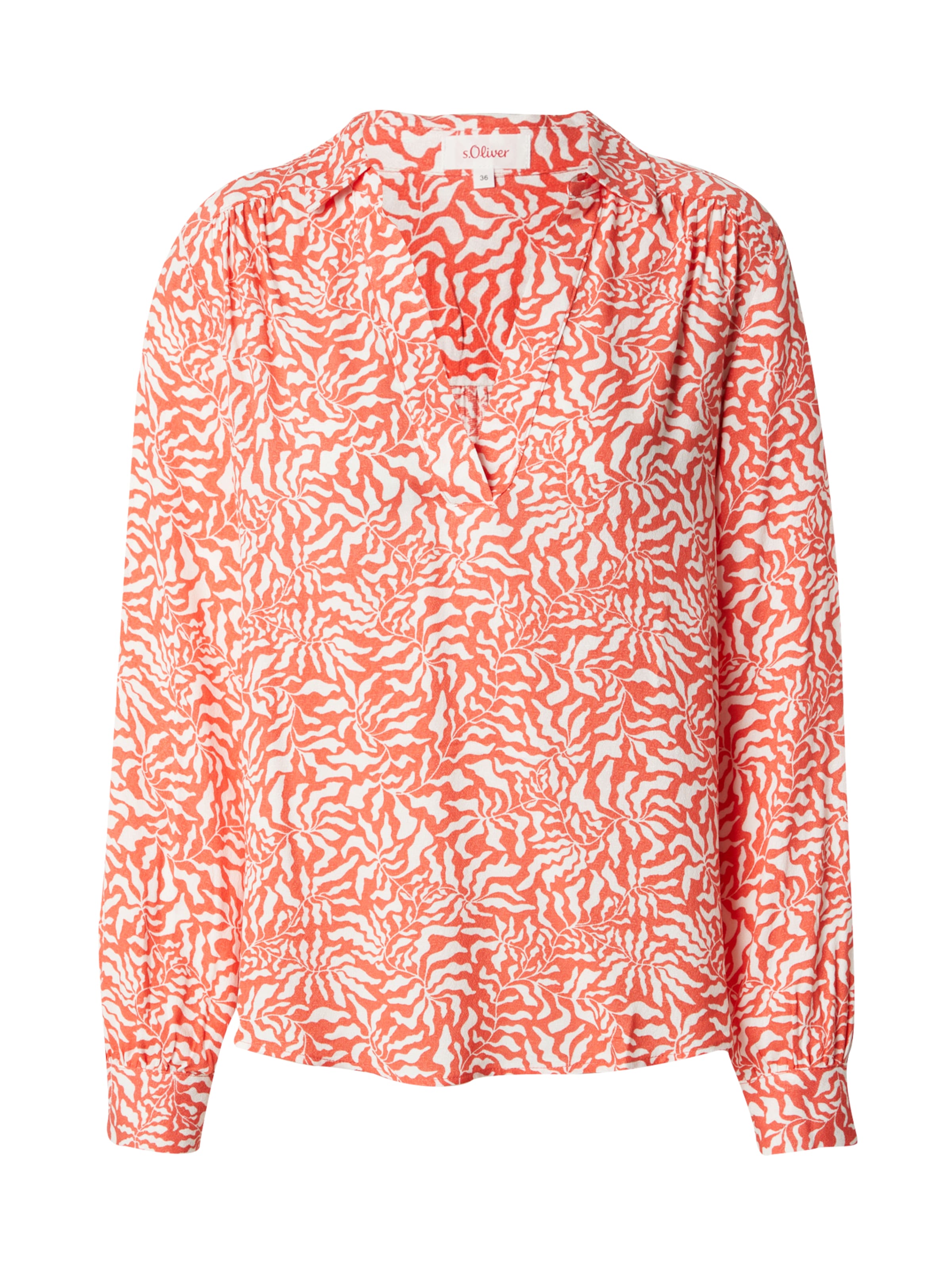 s.Oliver Blouse in Oranje: voorkant