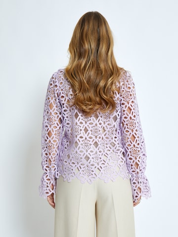 Camicia da donna 'Lotte' di minus in lilla