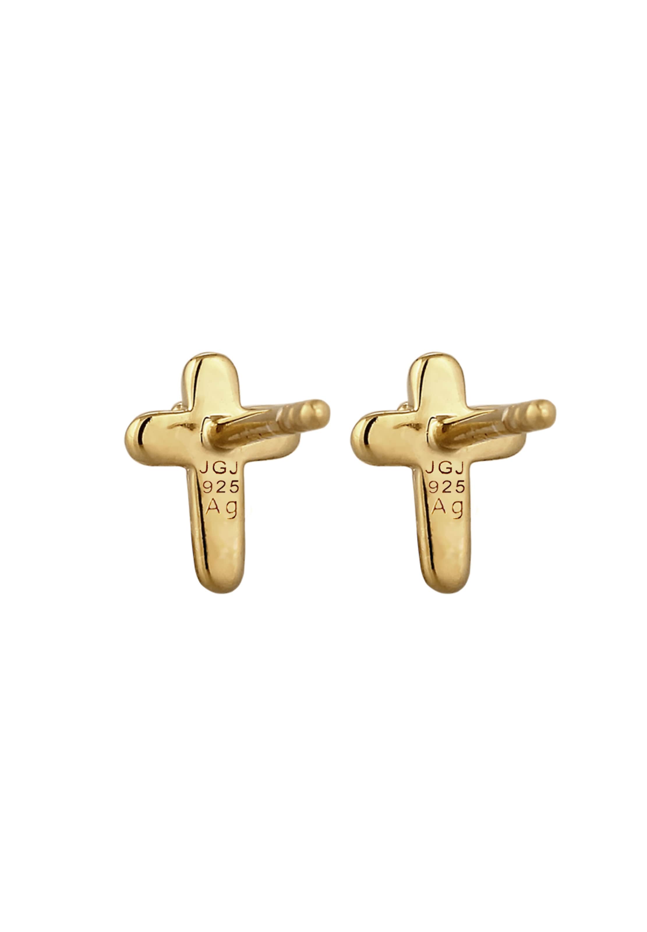 Boucles d'oreilles 'Kreuz' ELLI en or