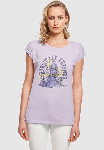 T-shirt 'Wish - Fairytale Friends' ABSOLUTE CULT en violet : devant