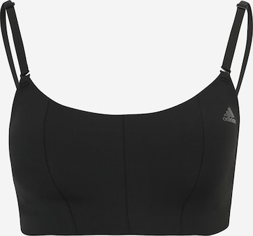 ADIDAS PERFORMANCE Sports bra in Black: front