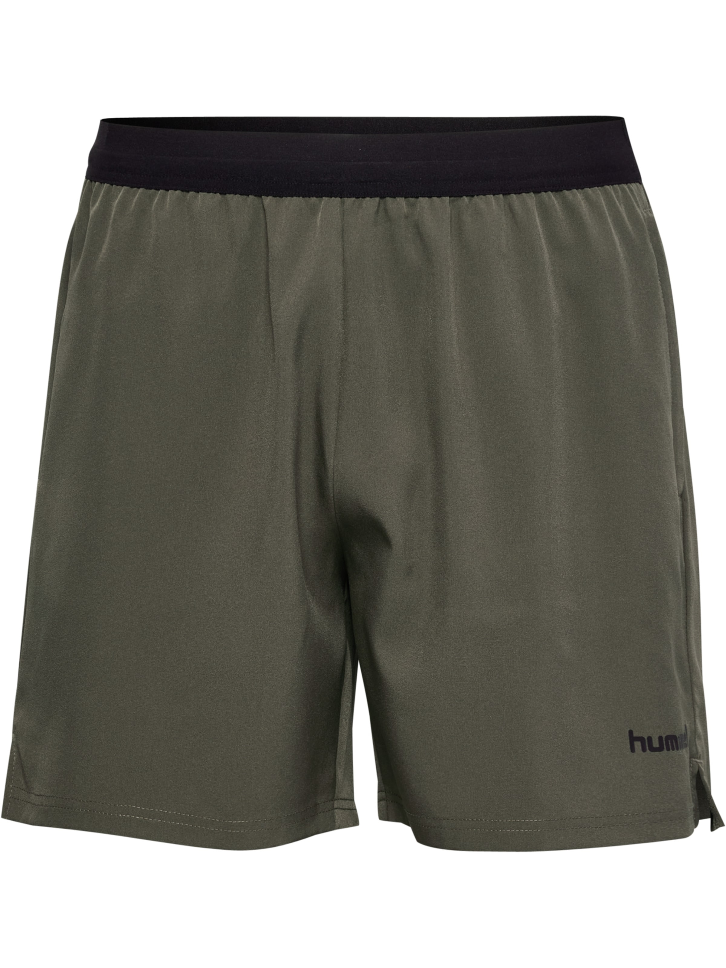 Hummel Regular Sportbroek 'Hybrid' in Bruin: voorkant