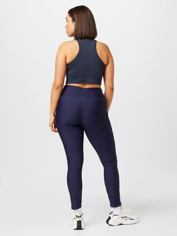 UNDER ARMOUR Skinny Sporthose in Blau