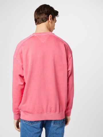 Tommy Jeans Sweatshirt 'Skater Timeless' in Pink