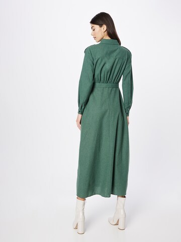 Trendyol Платье-рубашка в Зеленый